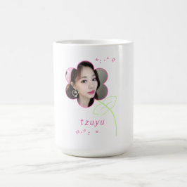 Caneca De Café Estética do Tzuyu Kpop duas vezes adolescente