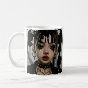 Caneca De Café Estética Escura