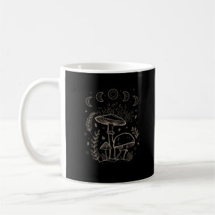 Caneca De Café Estética Goblincore Academia Cottagecore Cogumelo