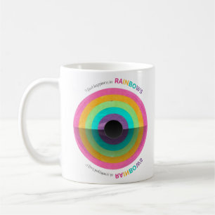 Caneca De Café Estético Rainbowcore