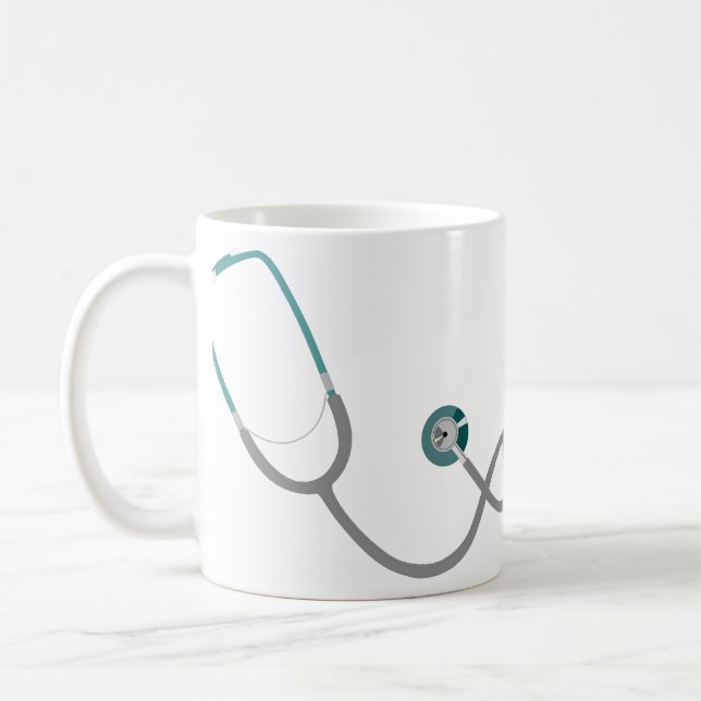 Caneca De Café Estetoscópio (Esquerda)