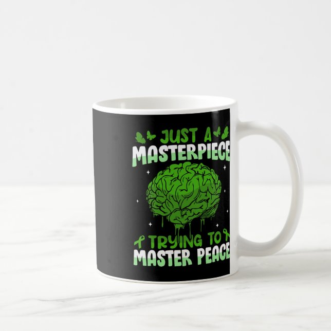 Caneca De Café Estigma Problemas de Saúde Mental Mulheres Conscie (Direita)