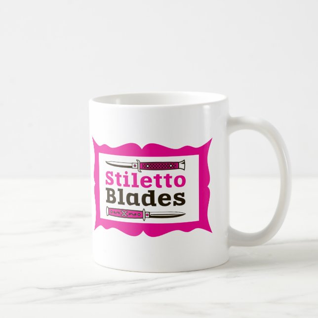 Caneca De Café Estiletto Blades no quadro (Direita)