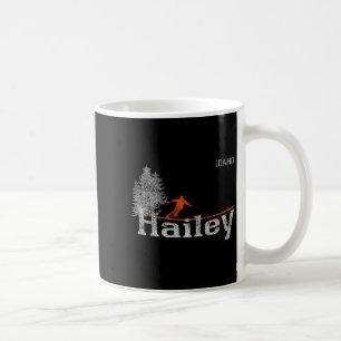Caneca De Café Estilo 1980s Hailey Idaho - Esqui Vintage