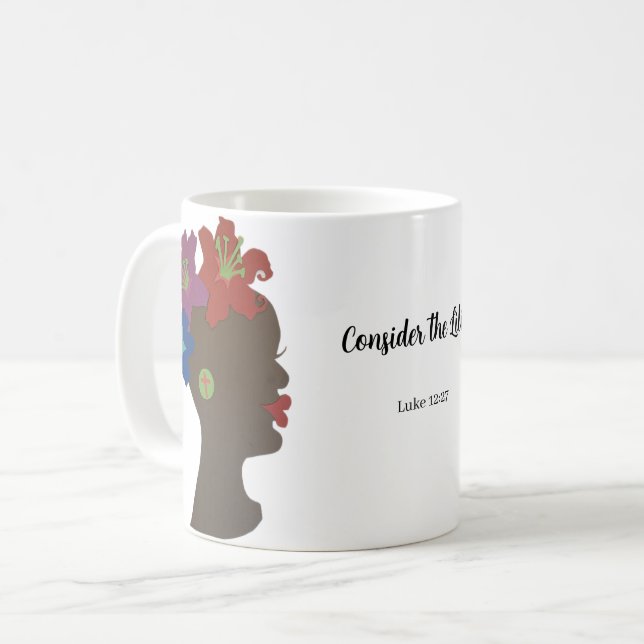 Caneca De Café Estilo A de Mug Afro-Americano (Frente Esquerda)