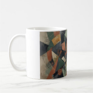 Caneca De Café Estilo Abstrato