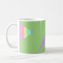Caneca De Café Estilo Arrows Rainbow #2
