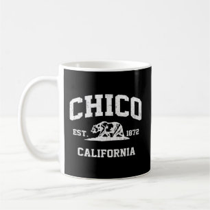 Caneca De Café Estilo atlético do estado Chico California Ca