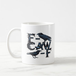 Caneca De Café Estilo Criativo Clássico F-Caw-F