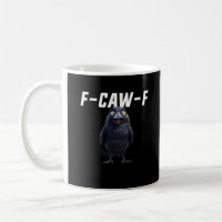 Estilo Criativo Engraçado do Corvo F Caw