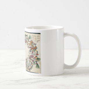 Caneca De Café Estilo Dançante de Dançarinos Nobres Asteca