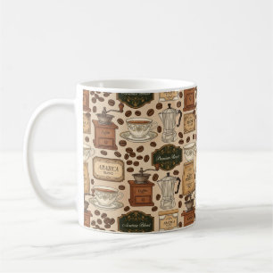 Caneca De Café Estilo de café inverso do café