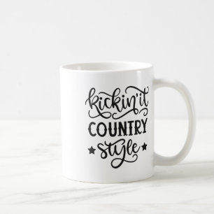 Caneca De Café Estilo De Campo Ocidental Cowboy Li
