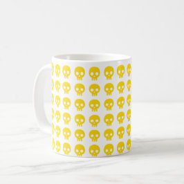 Caneca De Café Estilo de Caveira Ensolarada