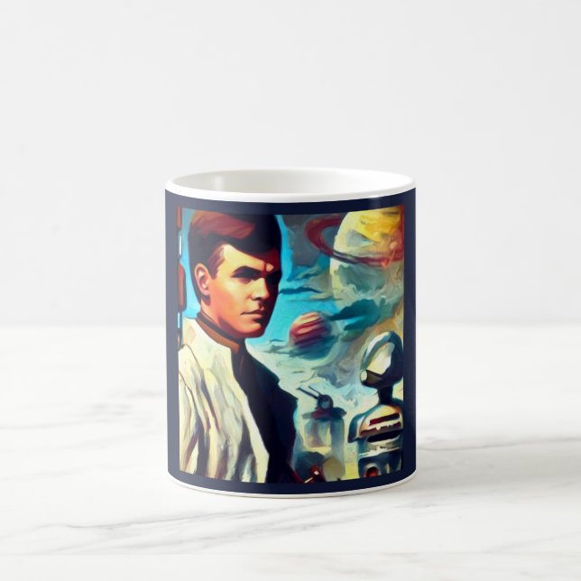 Caneca De Café Estilo de Cobrir 2 da Revista Pulp SF (Centro)