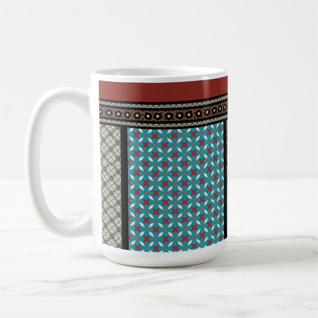 Caneca De Café Estilo de Correspondência Mexicano 3 (Esquerda)