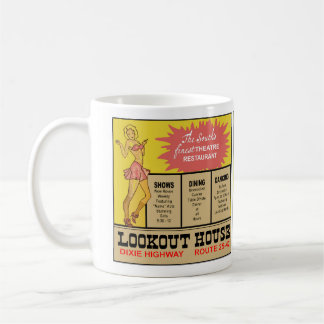 Caneca De Café Estilo de design Retro Cincinnati Lookout House