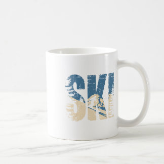 Caneca De Café Estilo de Esqui Cool Ski Alpino Mulheres Homens Me
