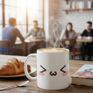 Caneca De Café Estilo de Personagem Fofo e Macio
