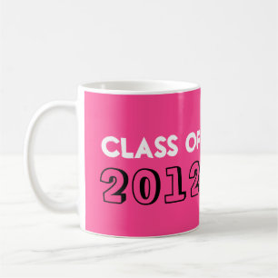 Caneca De Café Estilo de rendimento desenhado na classe de gradua