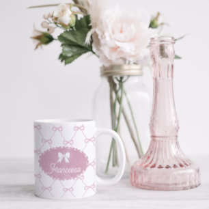 Caneca De Café Estilo do Avô do Arco Rosa bonito