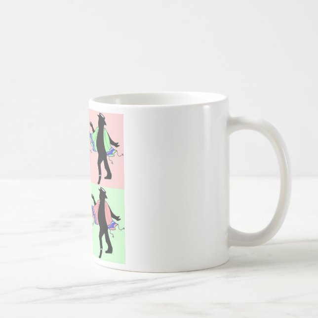 Caneca De Café Estilo do rabino da dança (Direita)