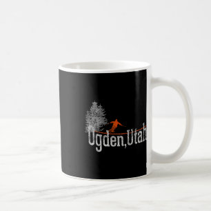 Caneca De Café Estilo dos anos 80 Ogden Utah Esqui Antigo