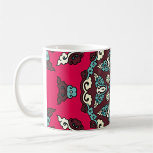Caneca De Café Estilo étnico, textura decorativa vintage sem emen