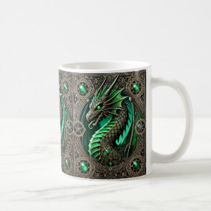 Caneca de café estilo gótico
