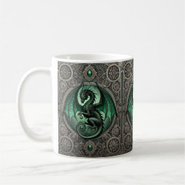 Caneca de café estilo gótico