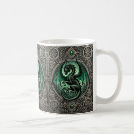Caneca de café estilo gótico