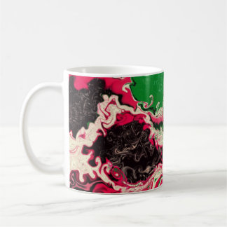 Caneca De Café Estilo Marble Elegante.
