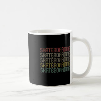 Caneca De Café Estilo Retro de Skateboarding