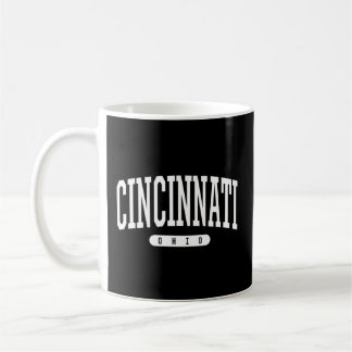 Caneca De Café Estilo Universitário Cincinnati Oh Usa