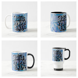 Caneca De Café Estilosa Tendência Melhor Mãe do Mundo