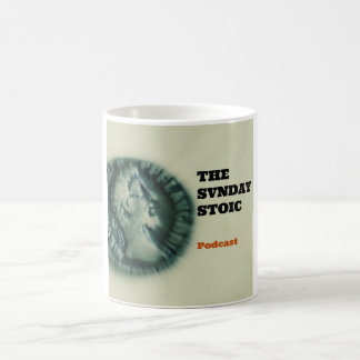 Caneca de café estóico de domingo