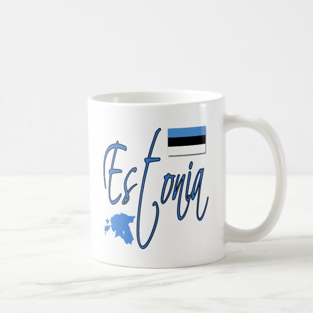 Caneca De Café Estónia (Direita)