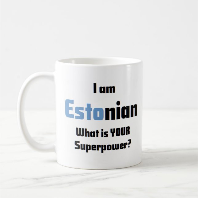 caneca de café estônia (Esquerda)