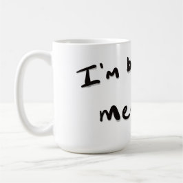 Caneca De Café Estou a fazer uma carne.