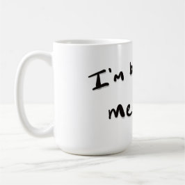 Caneca De Café Estou a fazer uma carne.