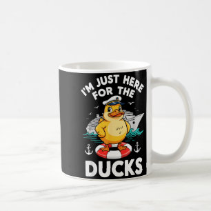 Caneca De Café Estou Aqui Apenas para as Férias de Cruzeiro dos P