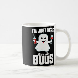 Caneca De Café Estou aqui para o Dia de as Bruxas engraçado de vi