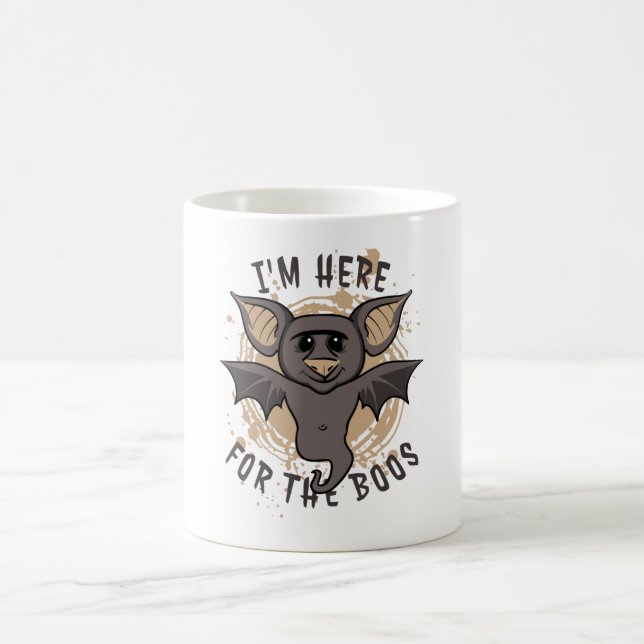 Caneca De Café Estou aqui para os Boos (Centro)