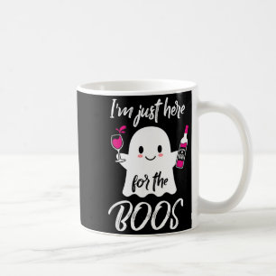 Caneca De Café Estou Aqui Só Para As Vaias Divertidas De Hallowee