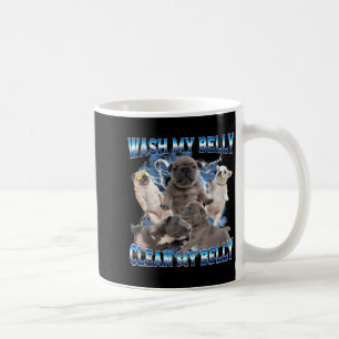 Caneca De Café Estou Bble Lavar Minha Barriga Bulldog Francês Bra