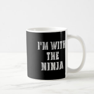 Caneca De Café Estou com a fantasia do Dia das Bruxas