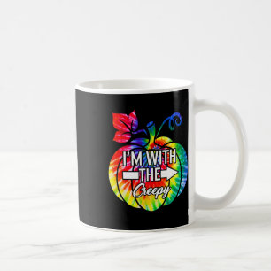 Caneca De Café Estou com Casal assustador que combina com a fanta
