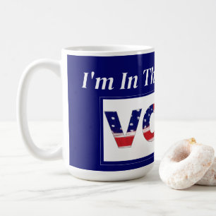 Caneca De Café Estou com humor para votar