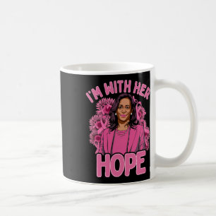 Caneca De Café Estou com seu Cancer de mama Hope Kamala Harris 20