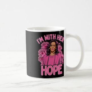Caneca De Café Estou com seu Cancer de mama Hope Kamala Harris 20